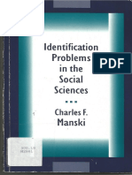 Manski, Identification Problems in The Social Sciences - Cap.2