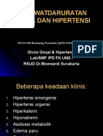 Kegawatdaruratan Ginjal & Hipertensi