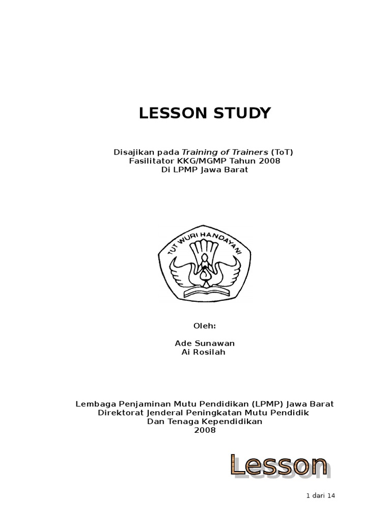 Lesson Study | PDF