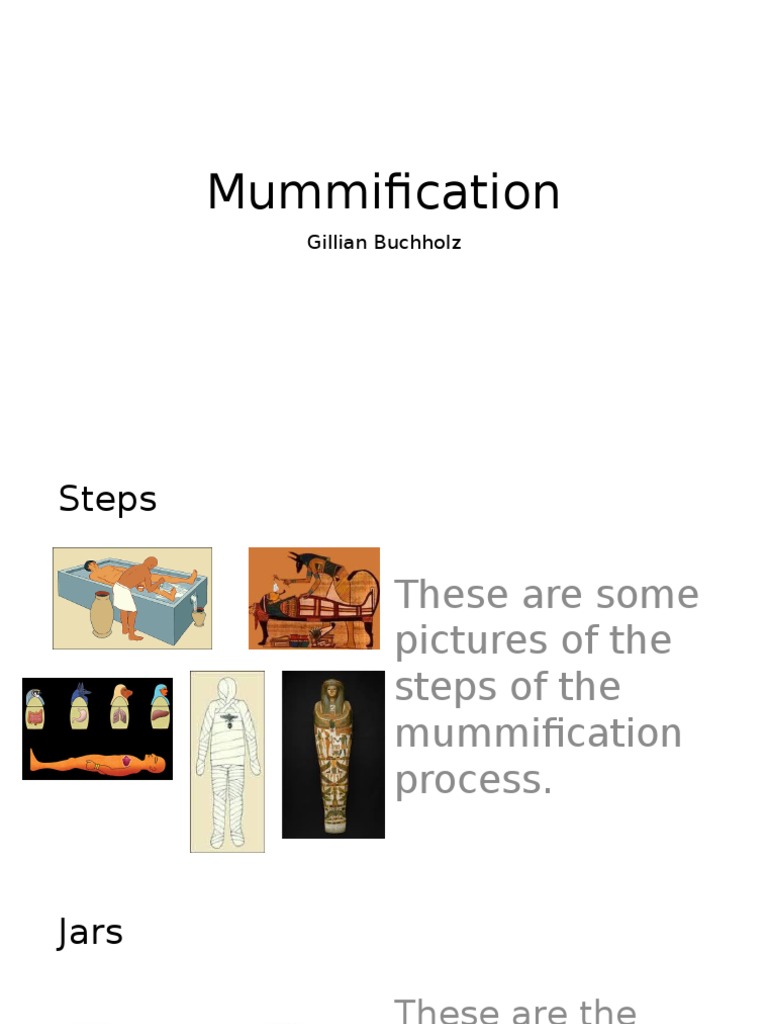 Mummification Process and Artifacts | PDF