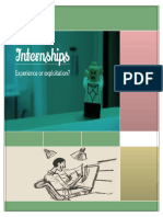 Cover Page & Name Info( Internship)