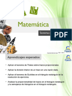 Clase 15 Teorema de Thales y Euclides 2016