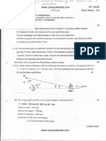 Question Paper - Theory of Machine-Dec 2010 - (Mumbai University)