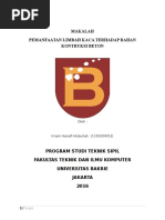 Download Makalah Pemanfaatan Limbah Kaca Terhadap Kontrusi Beton by imam SN338804251 doc pdf