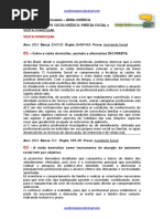 o Que é o Campo Sociojurídico; Perícia Social e Visita Domiciliar - Visita Domiciliar