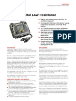 10 Amp Digital Low Resistance: Dlro10Hd