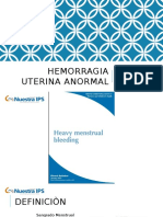 Hemorragia Uterina Anormal Guìas NICE