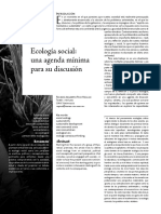 Pino Hidalgo Ricardo Alberto (2010) Ecologia Social. Una Agenda Minima para Su Discusion PDF