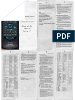 Manual Mando Universal Bravo King UET-510 PDF