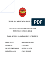 Folio Tingkatan 1 Kajian Geografi Tempatan - Ann Lengkap