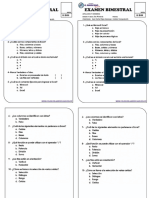 1examen Bimestral 5to Mariscall