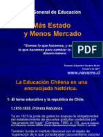 POWER POINT HISTORIA DE LA EDUCACION EN CHILE - FIN AL LUCRO - MAYO 2008