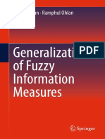 Generalizations of Fuzzy Information Measures