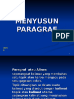 Menyusun Paragraf