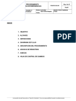 Procedimiento Plan de Emergencias