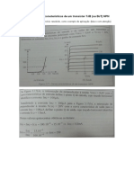 Análise Das Curvas Características de Um Transístor TJB