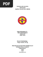 Download Makalah Aqidah Syariah Dan Akhlak by Alex Rahma SN338827490 doc pdf