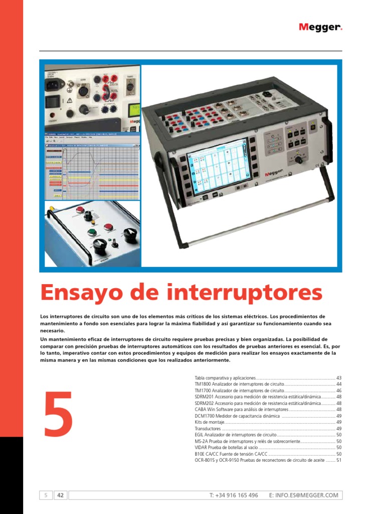 MEGGER | PDF | Inductor | Software