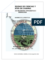 Trabajo de Geodesia Reporte