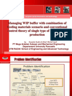 Managing hospital bed production WIP buffers with control theory