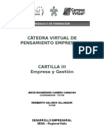 3. Empresa y Gestiòn (Cartilla )