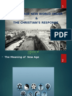 The New Age New World Order and the Christian Response