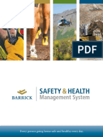 Barrick Safety and Health Management System PDF