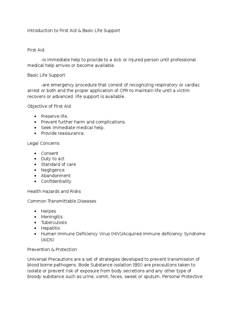 Introduction to First Aid Burn Hyperthermia