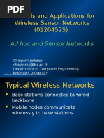 Protocols and Applications For Wireless Sensor Networks (01204525)