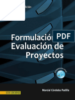 Formulación y Evaluación de Proyectos Vista Preliminar Del Libro