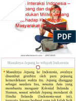 Masuknya Jepang Dan Dampak Bagi Rakyat Indonesia