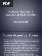 Teori Prob Analisa Regresi Korelasi Sederhana MG5