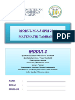 Modul 2 Add Maths 2016 (JPPP)