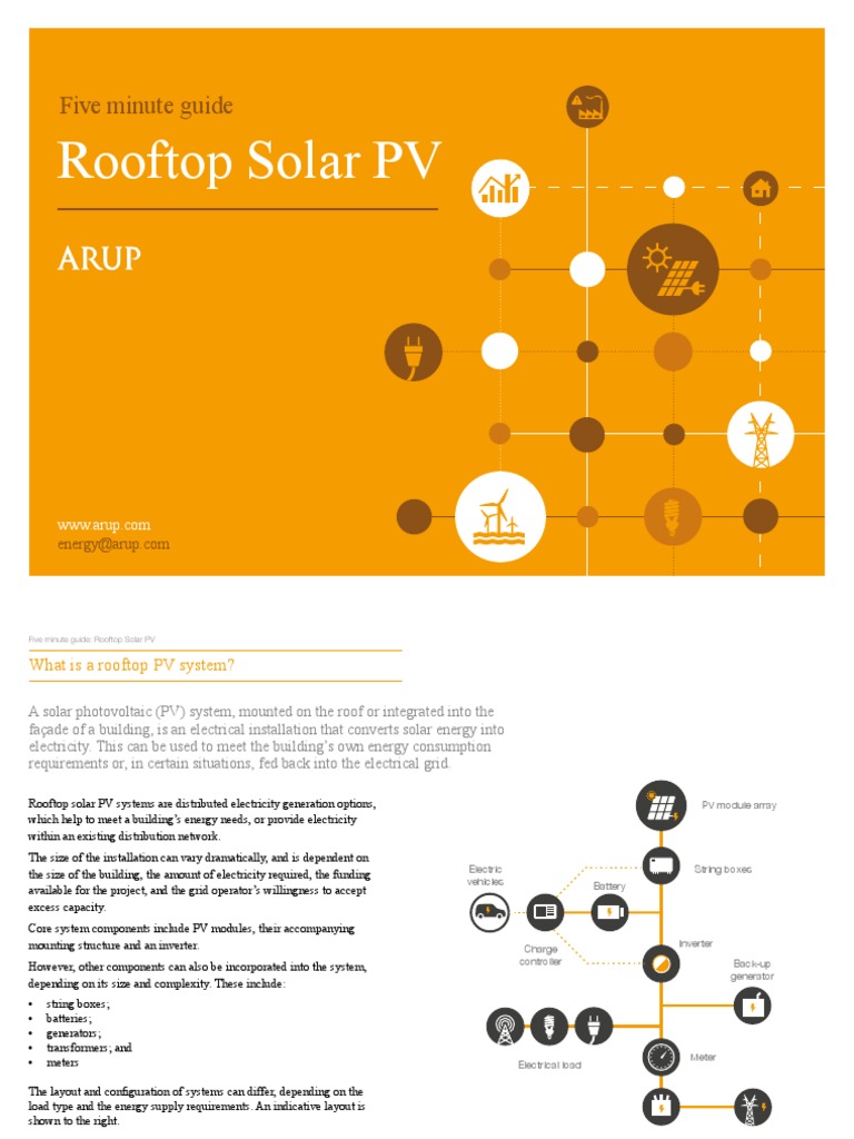 Rooftop Solar PV: Five Minute Guide | PDF