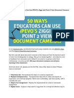 50 Ways Educators Can Use Ipevos Ziggi and Point 2 View Document Cameras