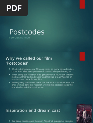 film pitch