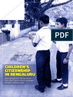 Children’s Citizenship In Bengaluru