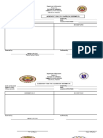 Observation Agreement Form