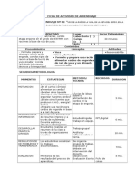 Sesion de Aprendizaje 2016