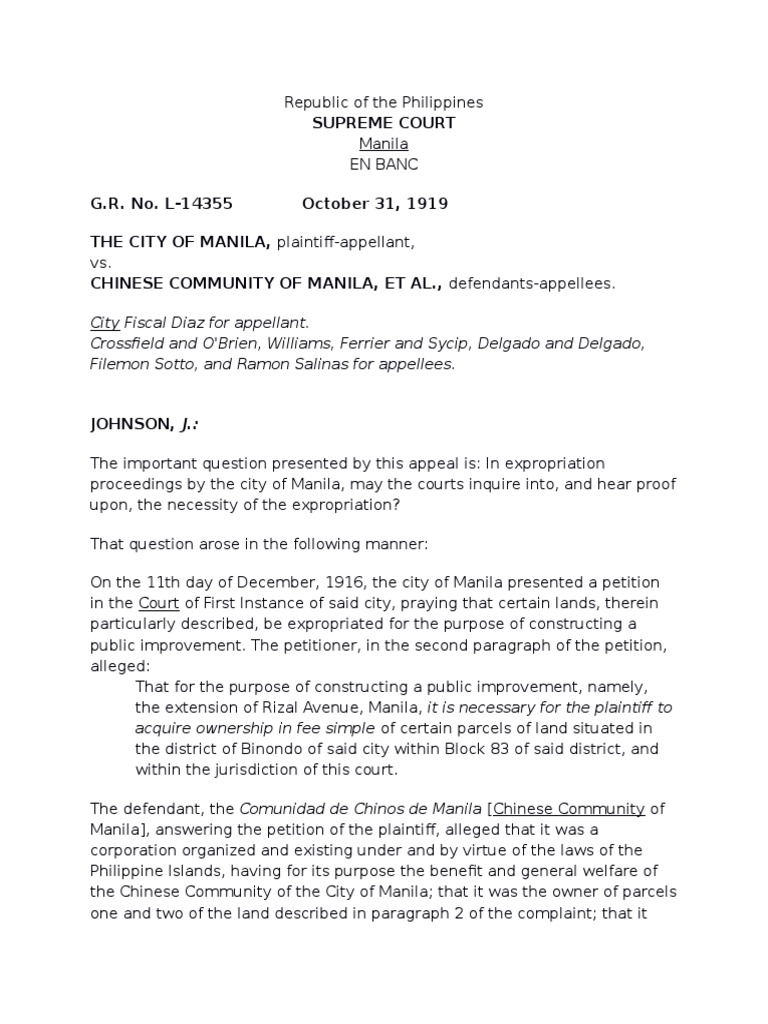 Constitutional Law Eminent Domain.docx Eminent Domain Property