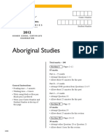 2012 Hsc Exam Aboriginal Studies