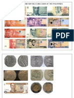Old and New Monetary Bills and Coins of The Philippines