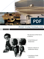 Post Functionalism and the Five Architects
