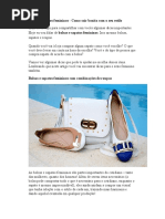 Bolsas e Sapatos Femininos - Como Sair Bonita Com o Seu Estilo