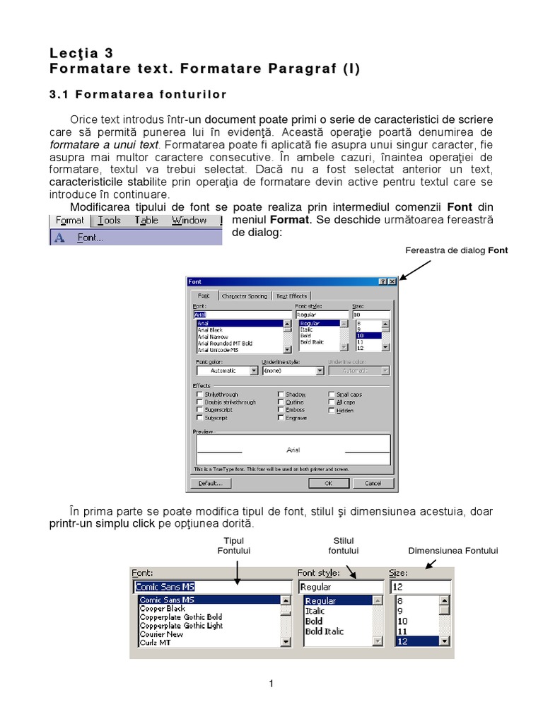 3 - Formatarea Textului PDF | PDF