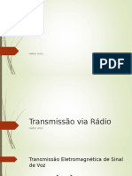 Apresentação: Conceitos Básicos de Transmissão Via Rádio e Modulação AM/FM