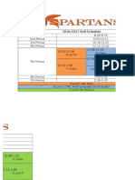 2016-2017 Lunch Schedule