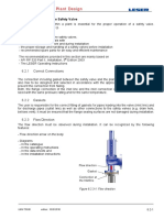 Installation of the Safety Valve