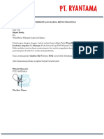 Surat Permintaan Harga Double Tee Slab