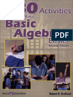 80 Activities To Make Algebra Easier
